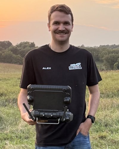 Alex Hunolt, Recon1 LLC drone pilot